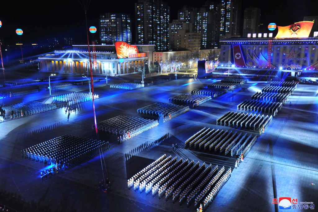 See North Korea display its latest, largest nuclear missiles