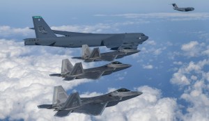 US flies nuclear-capable bombers amid tensions with N. Korea