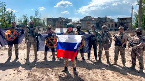 Russian private army chief says handing off Bakhmut to main army