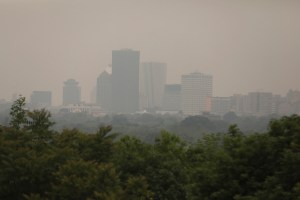 Smog stalls military base activities across eastern seaboard