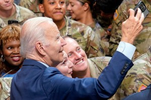 As Biden visits renamed base, DeSantis slams ‘political correctness’