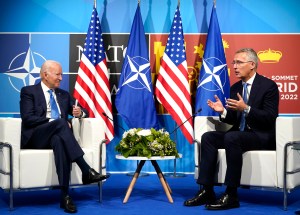 Biden hosts NATO Secretary as competition grows to replace him