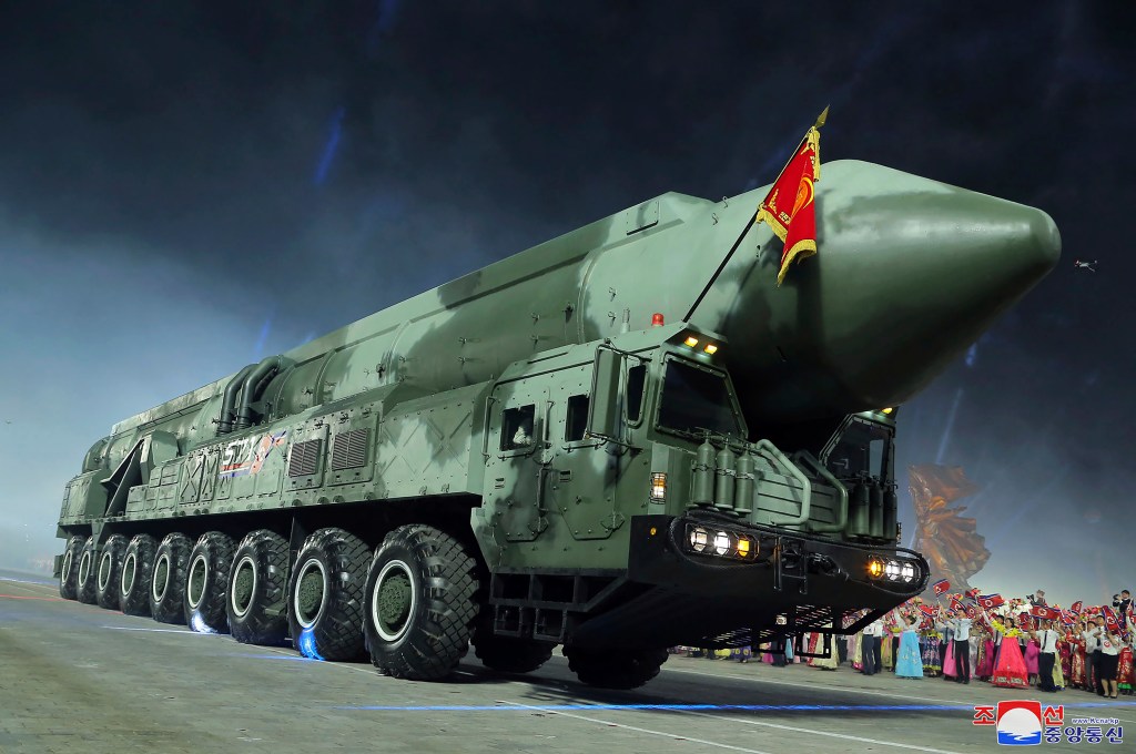See the weapons on display during North Korea’s military parade