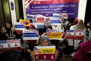 Senators warn more visas are urgently needed for Afghans who aided US