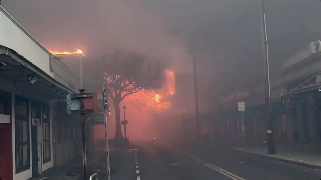 Biden sends military to help with Hawaii wildfires