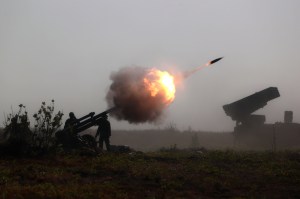 In US-led drills, Australian and Indonesian forces deploy battle tanks