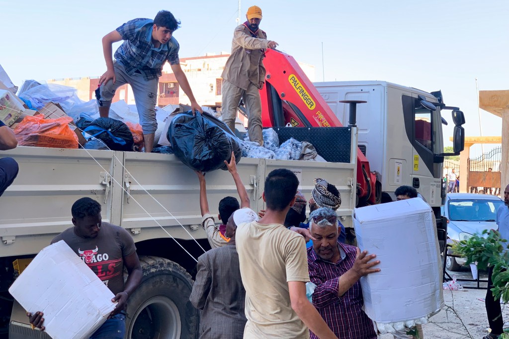 US forces fly in much-needed aid to Libya after major floods