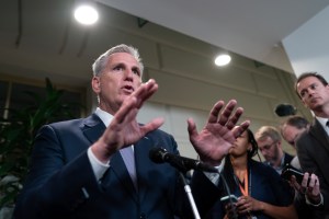 ‘Bring it on,’ McCarthy says of bid to oust him as House speaker