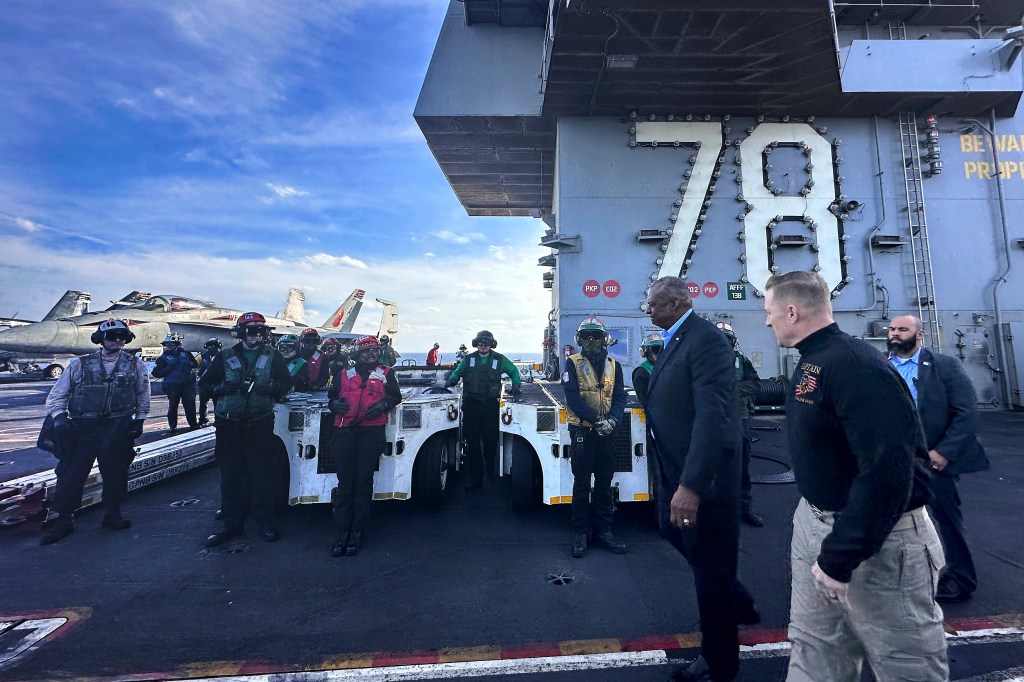 USS Gerald R Ford strike group heading home to Norfolk