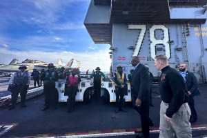 USS Gerald R Ford strike group heading home to Norfolk