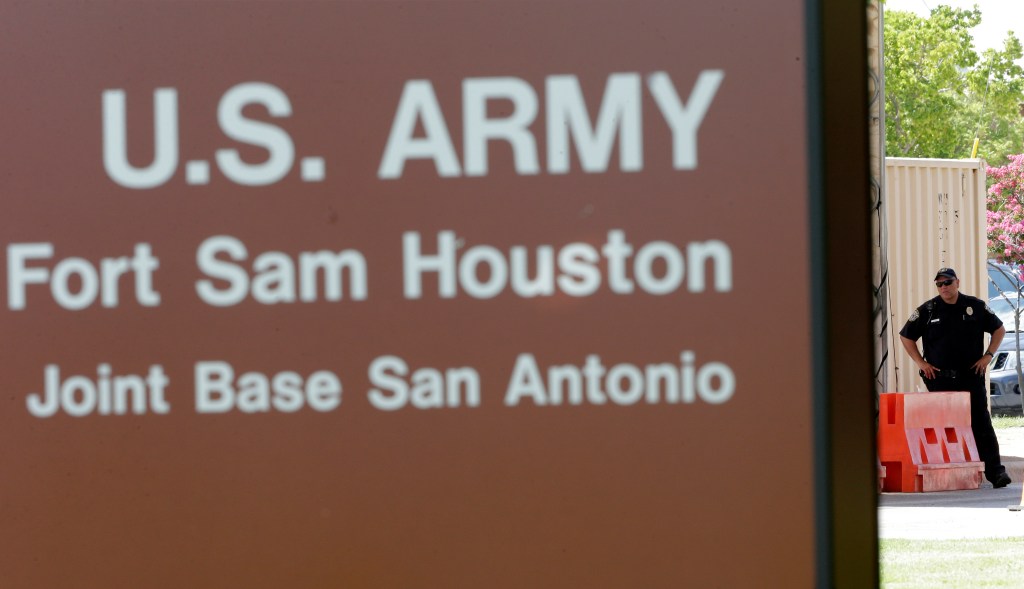 Guard officer deployed to border reprimanded after assault guilty plea