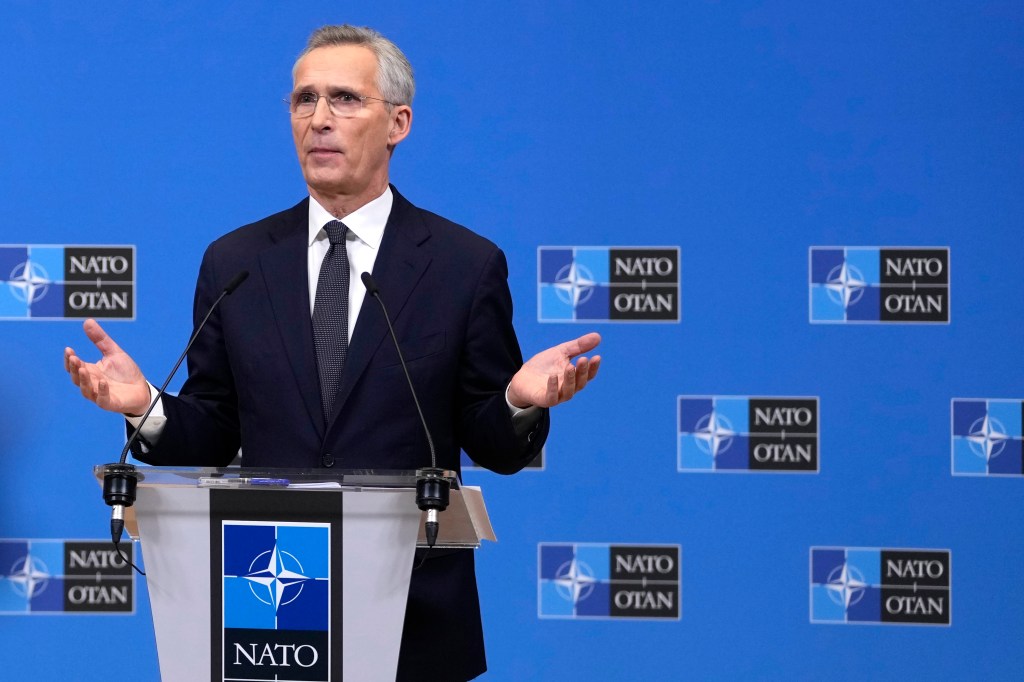 NATO chief Stoltenberg hails allies’ record defense spending