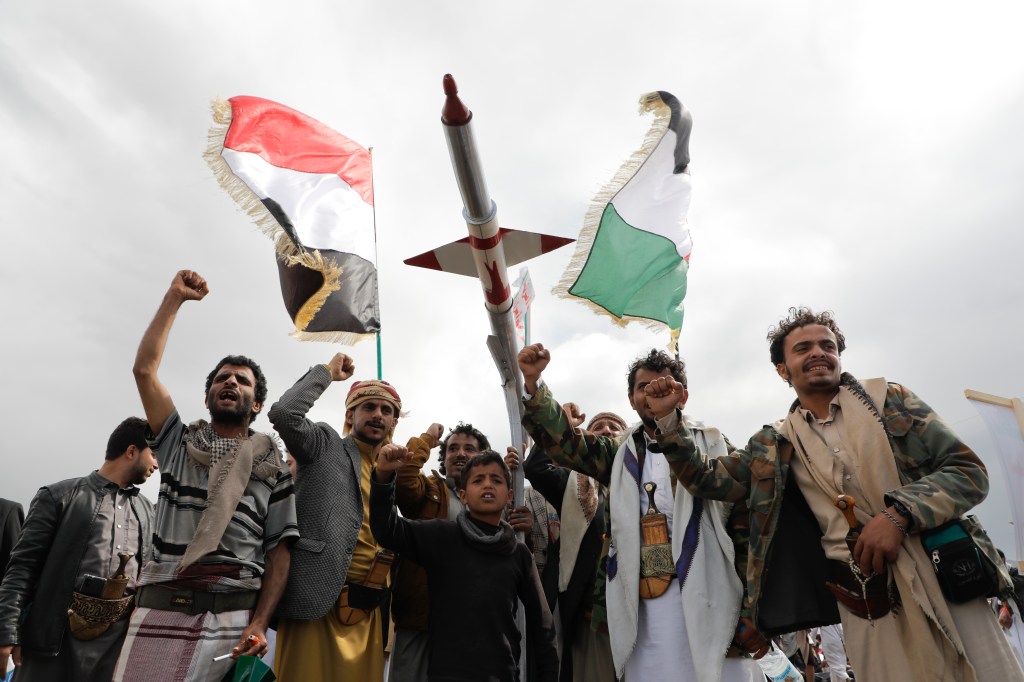 Houthis may be running low on weapons stocks, U.S. commander says