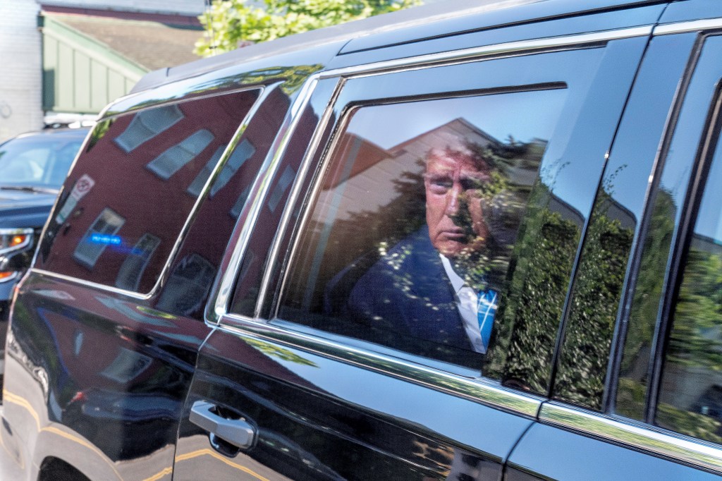 Trump returns to Capitol Hill and whips up Republican lawmakers