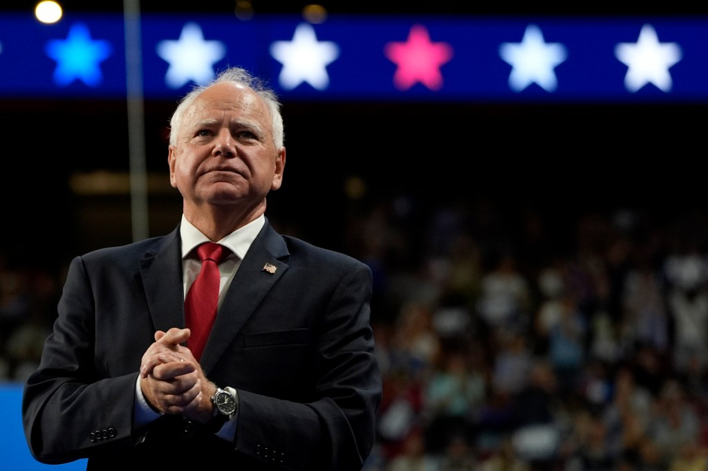 Walz faces Republican criticism over timing of military retirement