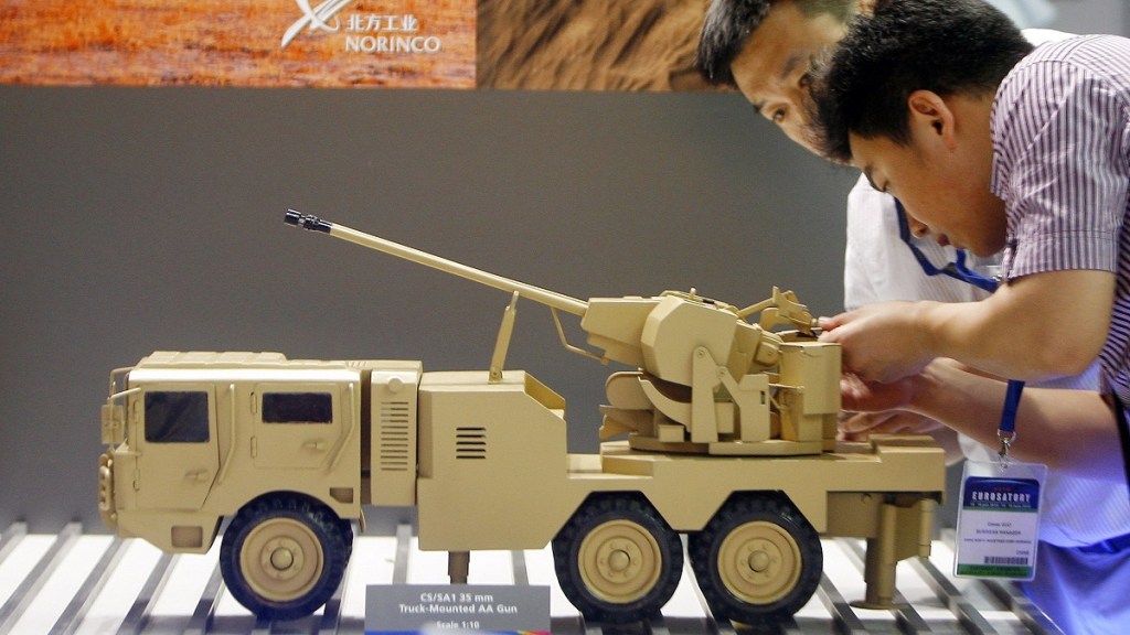 Why aren’t Russian, Chinese firms bringing weapons to a military trade show?