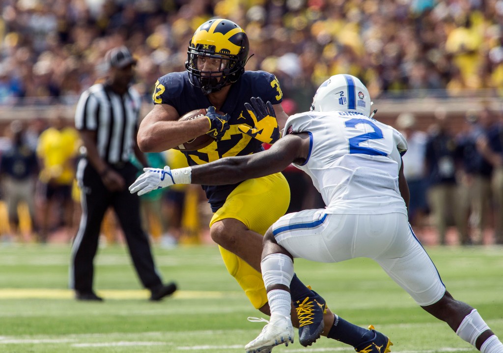 No. 7 Michigan leans on kicking game, beats Air Force 29-13