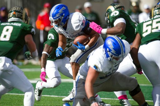 Worthman, ground game shine as Air Force beats CSU 45-28