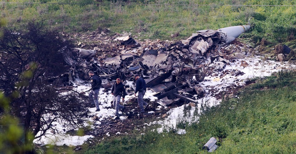 Israeli F-16I destroyed in attacks prompted by Iranian UAV infiltration