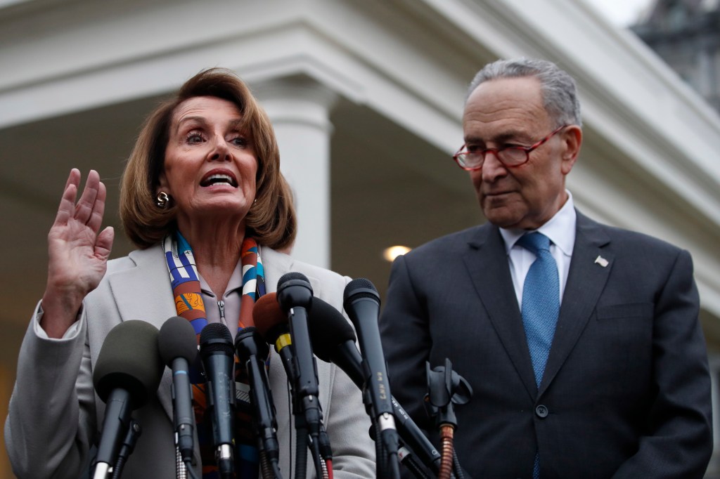 No end for government shutdown after White House meeting