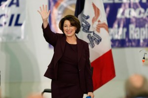 Military Times questionnaire: Sen. Amy Klobuchar