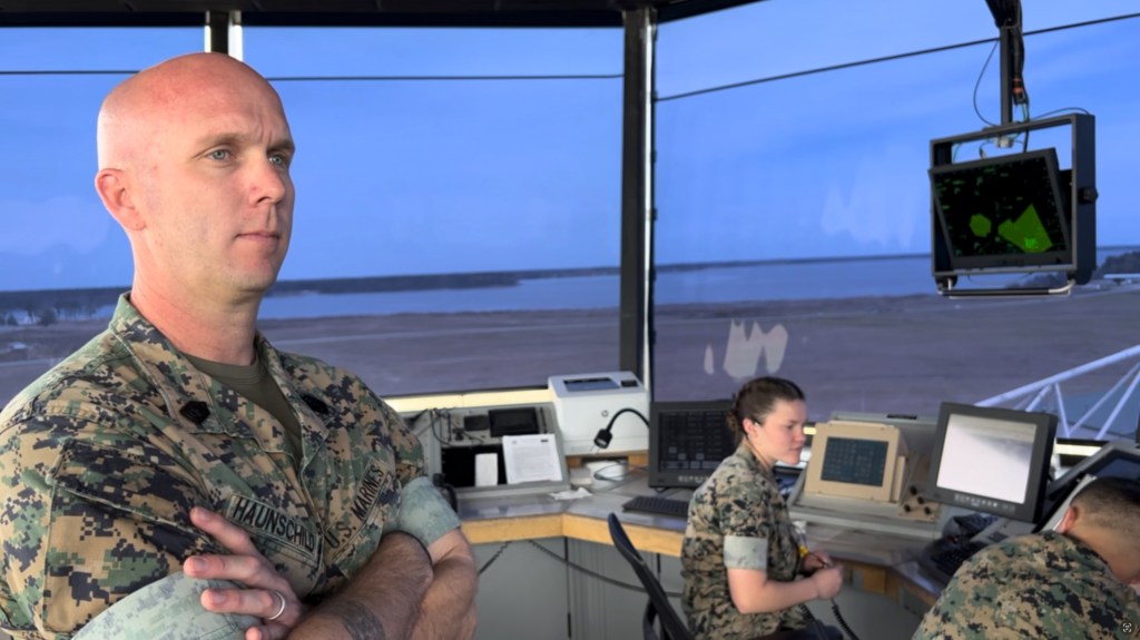 This Marine took reins of air traffic control during Kabul evacuation