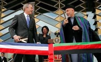 Bush criticizes Afghanistan withdrawal, fears for women