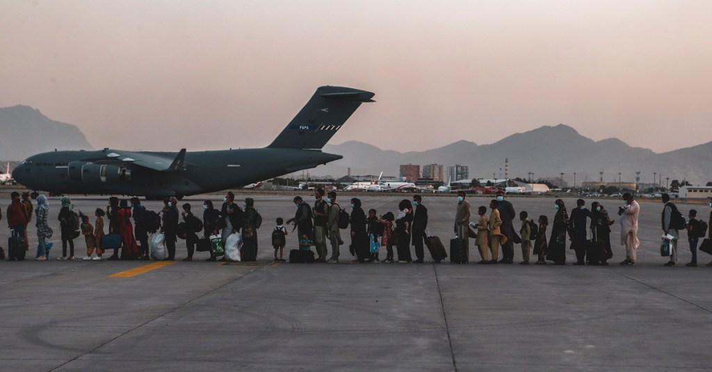 The Pentagon is evaluating its screening of Afghan evacuees for security risks