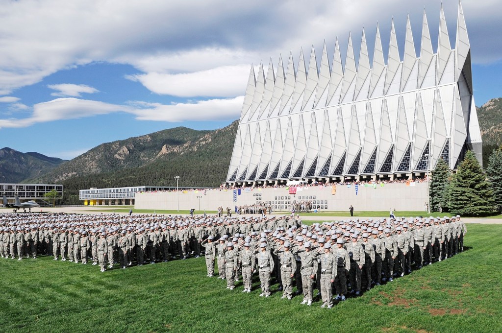 Air Force Academy cadet wrote racial slur outside his own dorm room