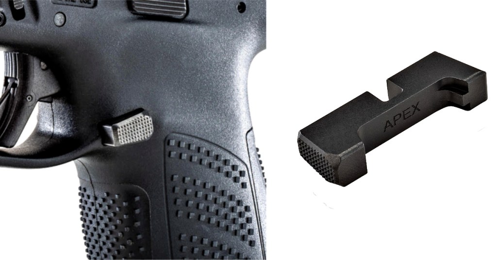 Apex announces new extended mag release for CZ P10