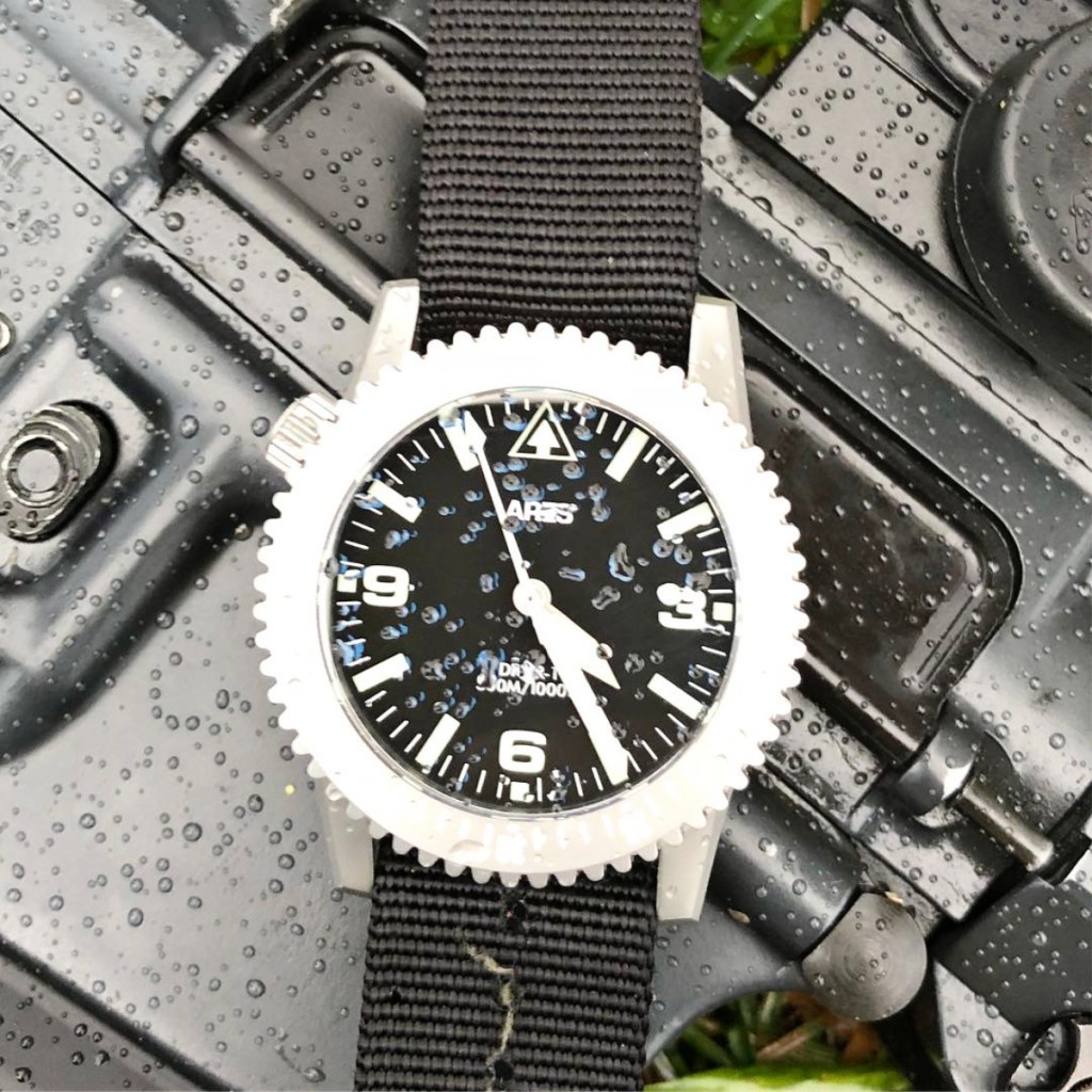 God of War mission timer: the ARES DIVER-1