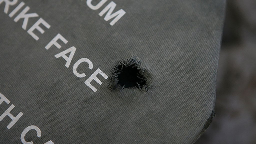 Here’s one way to defeat enemy body armor