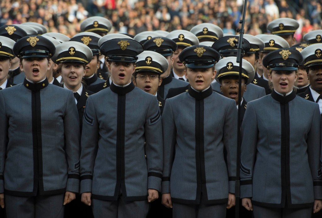 Tradition at the end of Army-Navy game shows sportsmanship, unity