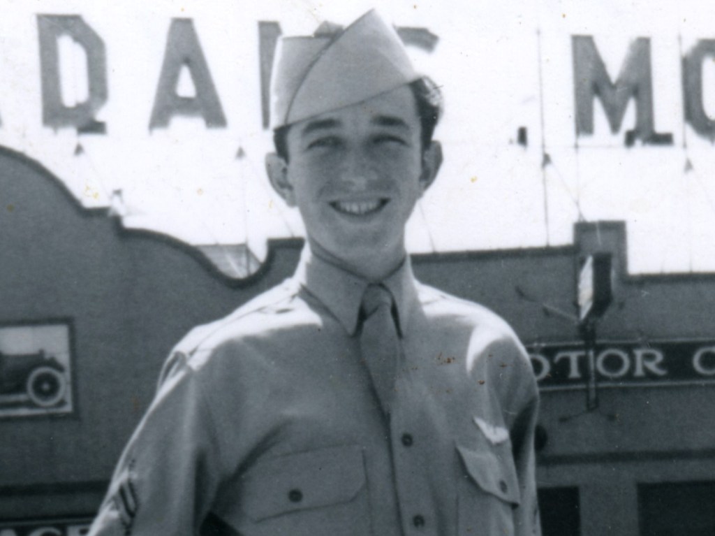 His father never spoke of WWII. His flight logs told the story for him