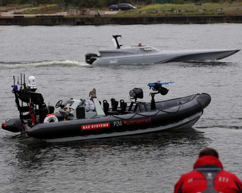 British Royal Navy’s top officer lays out vision for unmanned surface vessels
