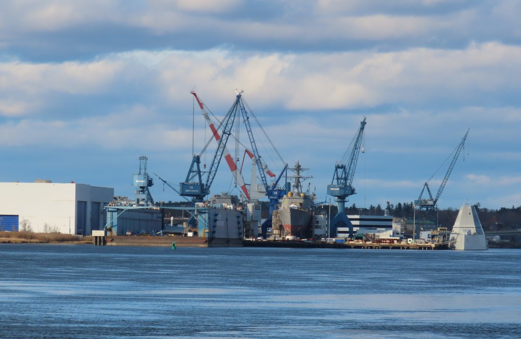 Bath Iron Works plays catch-up on ship delivery after years of upheaval