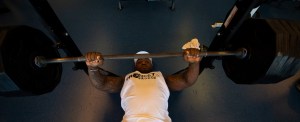 Bench-pressing an engine block: Weightlifting airman smashes world record