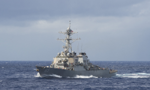 US Navy destroyers make a rare passage through the Taiwan Strait