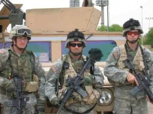 Everybody wanted to visit the wounded soldier. I wanted to be left alone.