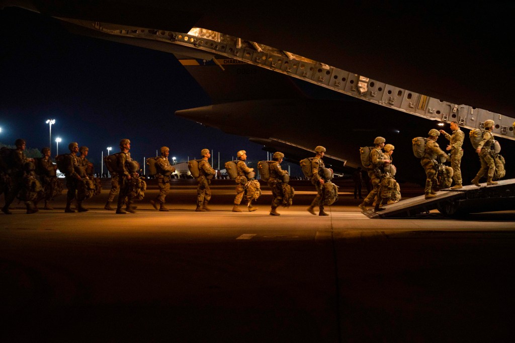 3,000 more paratroopers head to Europe amid White House warnings of Ukraine invasion