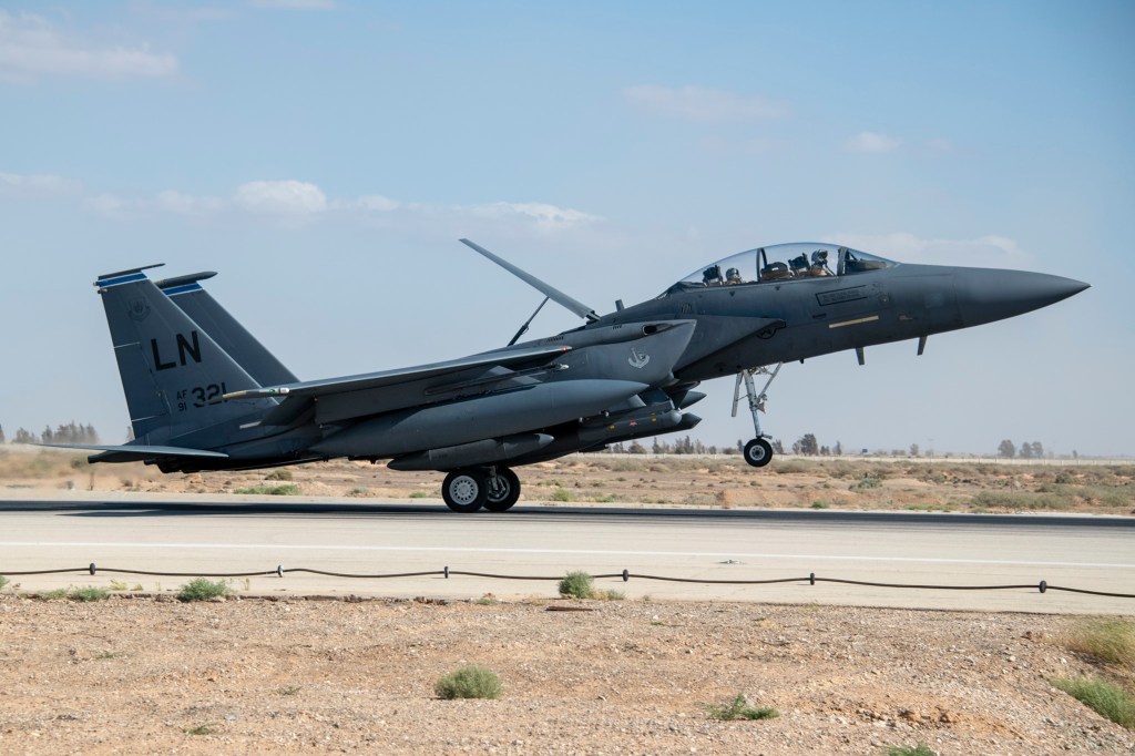 CENTCOM: F-15 flies near Iranian airliner over Syria; Iran objects
