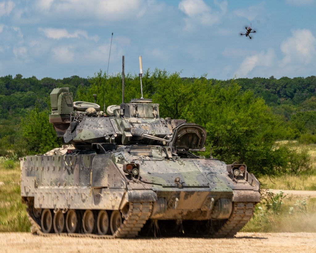 These soldiers are finding ways to see enemy drones before they strike
