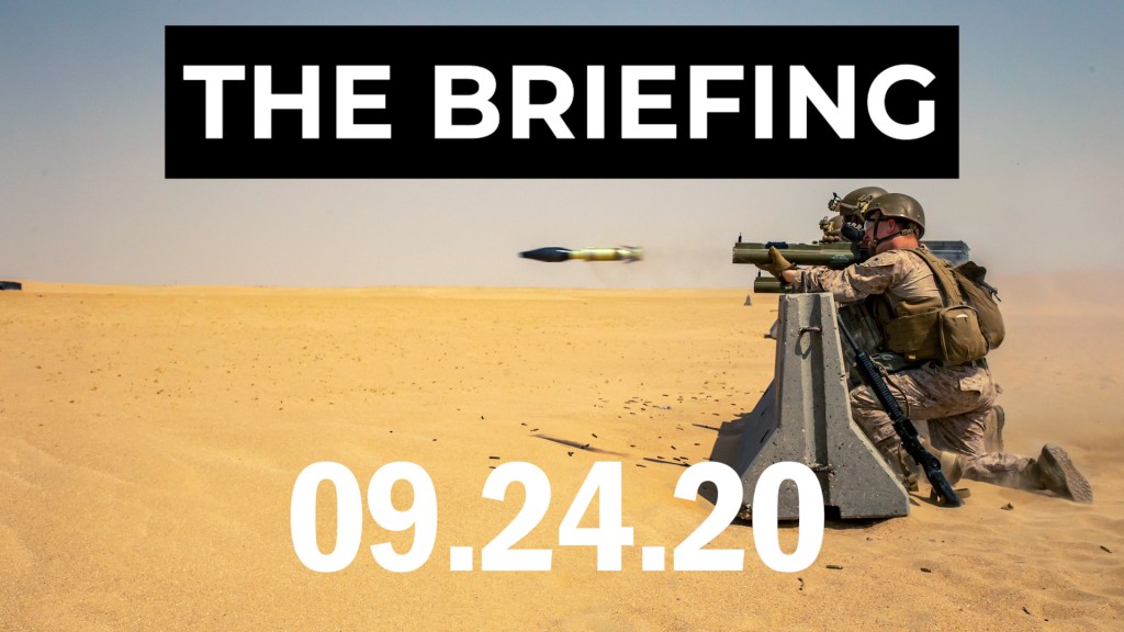 WATCH: A bigger Navy to fight China? Stealing from a Medal of Honor recipient. And the Marines recruit Gen Z ― The Briefing, 9.24.20