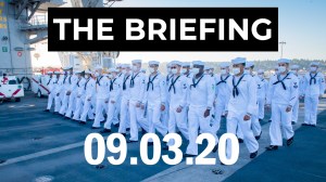 What troops think of the presidential candidates, a clash in Syria, and a shark joins swim call – The Briefing, 9.3.20
