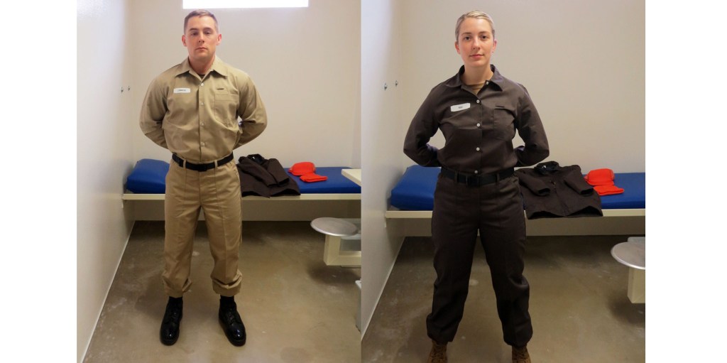 Bound for the brig? New detention facility fashion revealed!