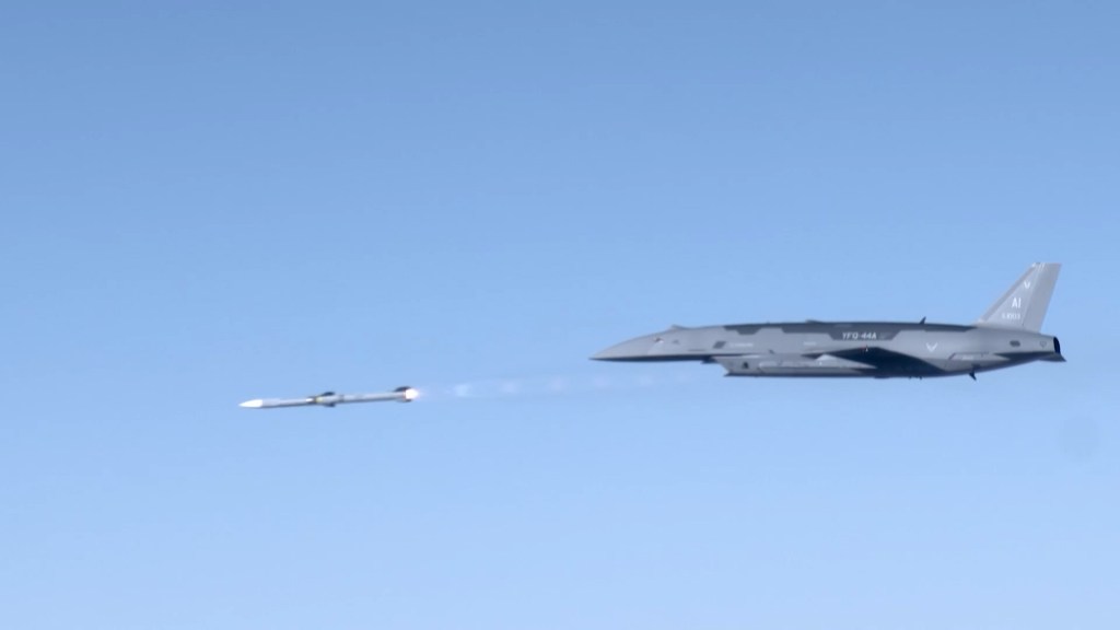 Air Force completes first-ever CCA live-fire test with Anduril YFQ-44A