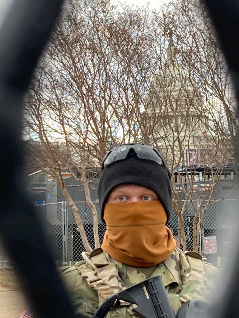 15,000 National Guard troops now in DC for inauguration in eerie calm before the feared storm