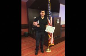 Iraqi interpreter earns US citizenship after being pulled from previous ceremony