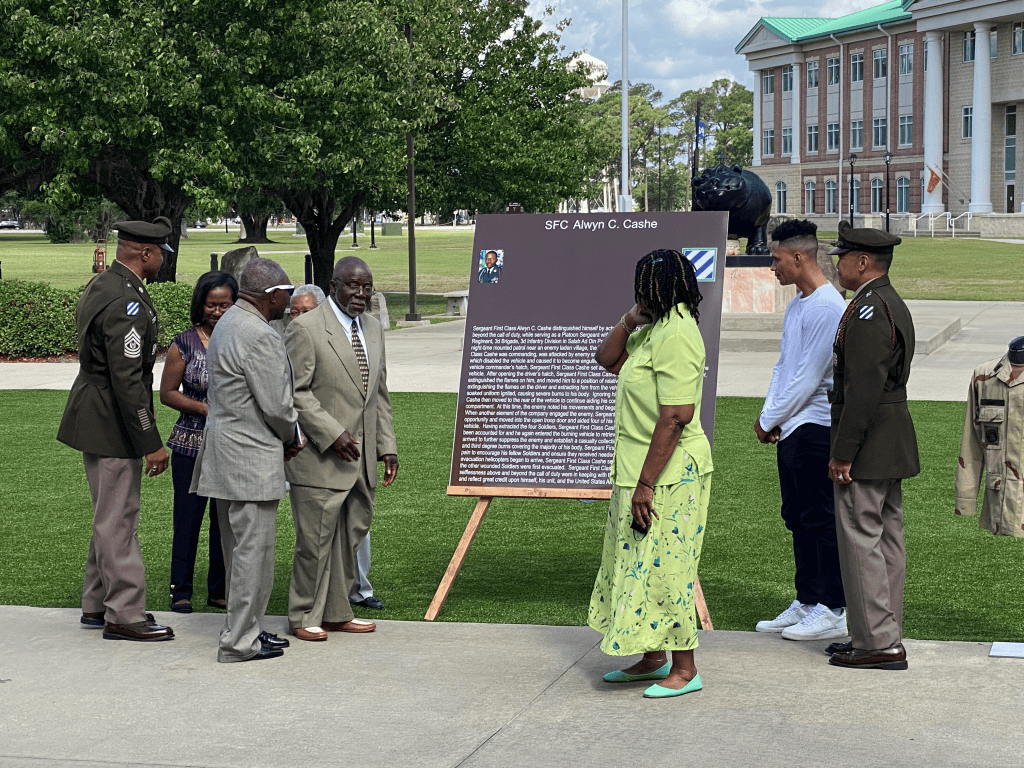 Fort Stewart has a spot saved for Alwyn Cashe’s expected Medal of Honor