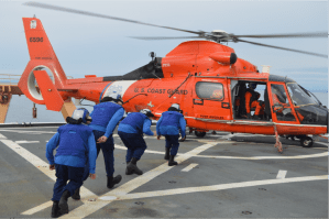 Coast Guard partners with Air Force to protect eyes from lasers